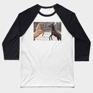 Thoroughbred syncronized rear Baseball T-Shirt